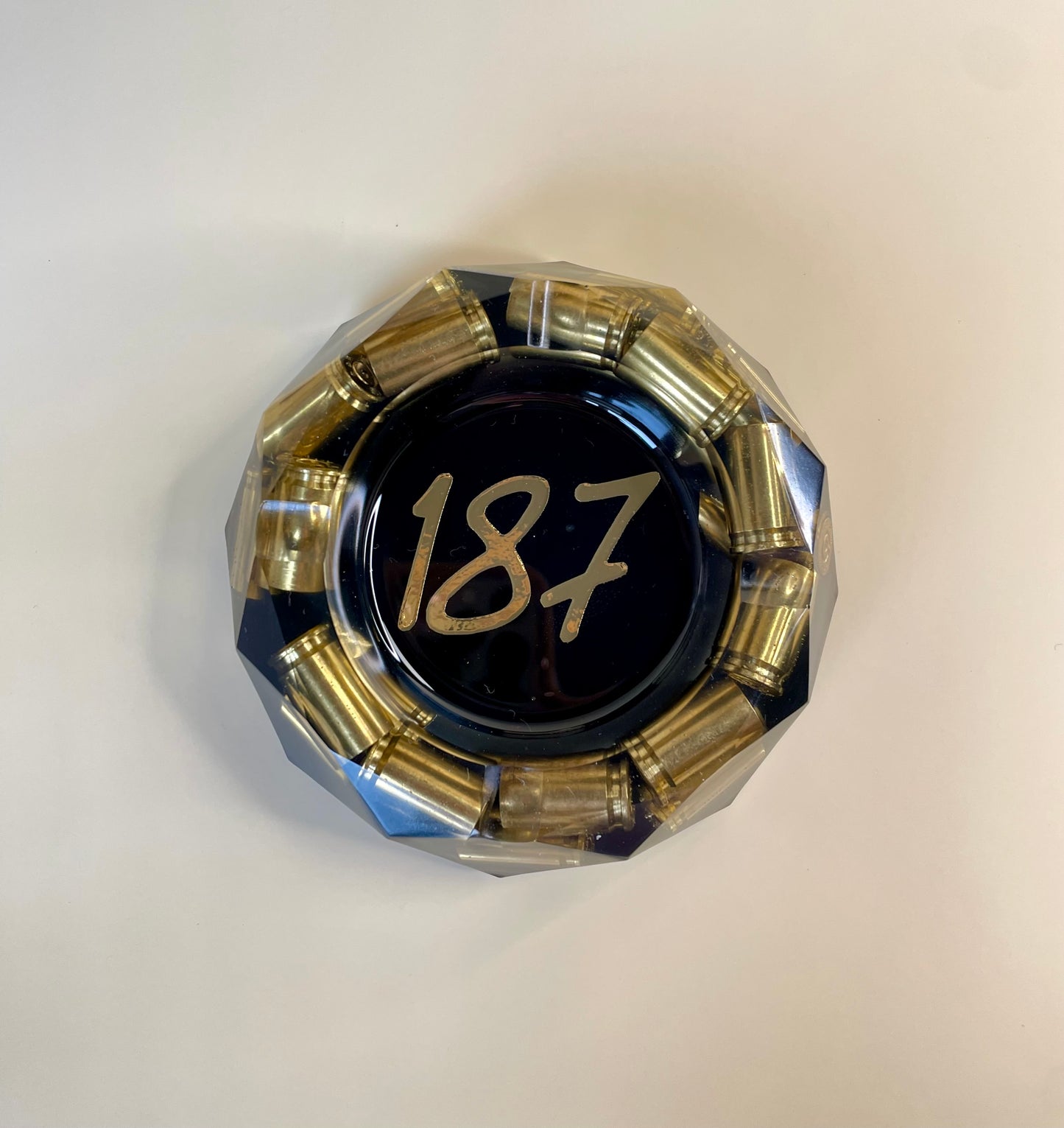 187 Aschenbecher Diamant | Epoxidharz | Rap Fan Geschenk