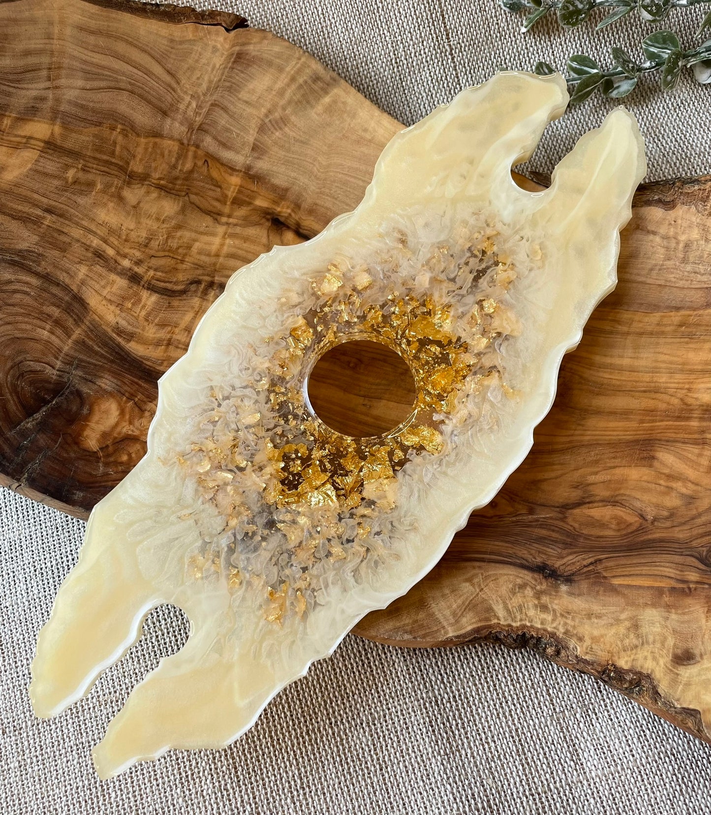 Wine Butler Epoxidharz | Handgefertigt | Weinglashalter | Hochzeitsgeschenk