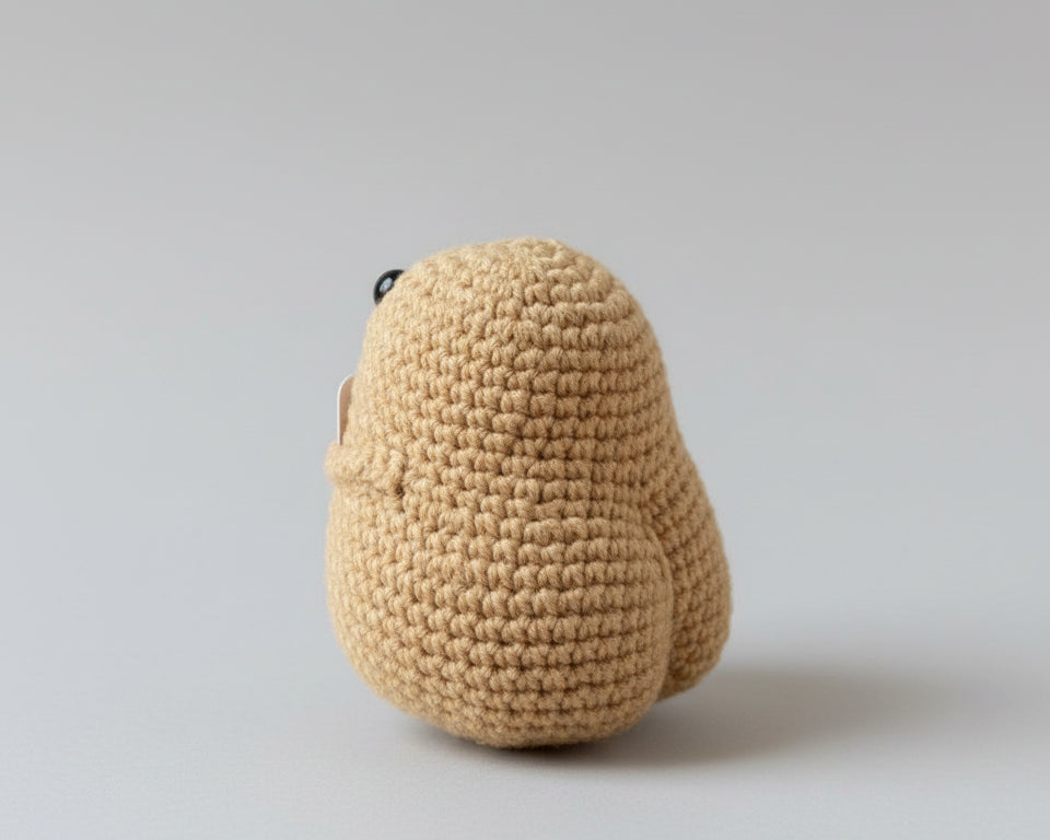 Beige Positive Potato von Hinten 